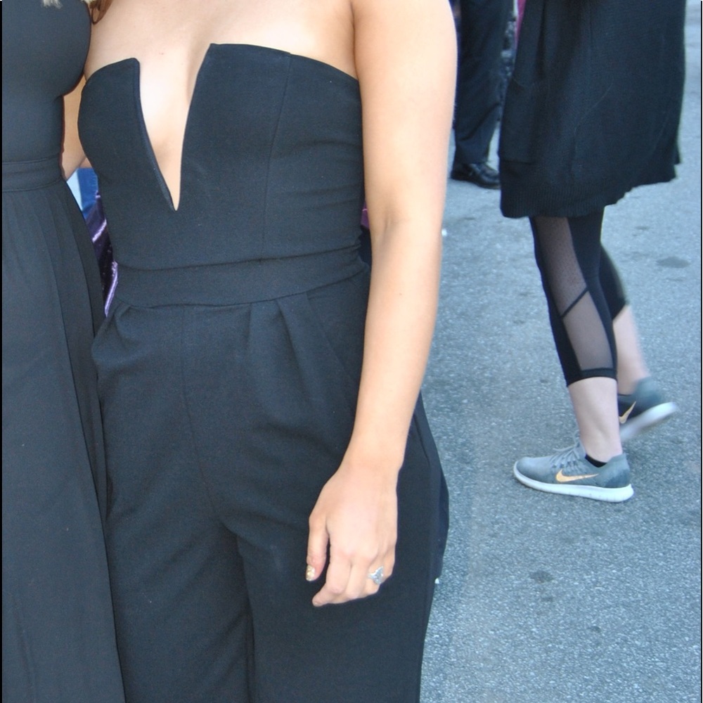 Black Formal Jumpsuit
